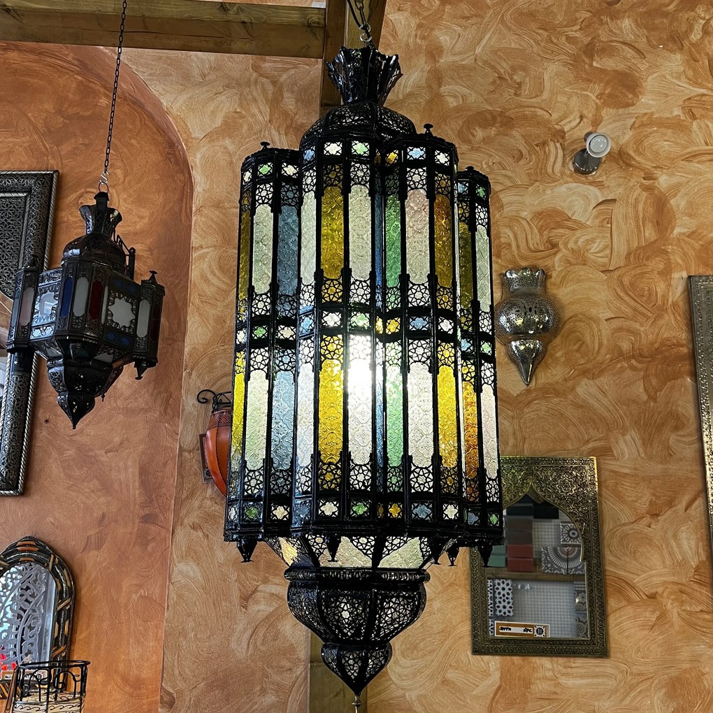 Marocká závesná lampa Shahmaran