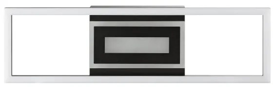 Brilliant-LED RGBW stmievateľné stropné svietidlo BESSON LED/20W/230V 3000-6500K čierna + diaľkové ovládanie