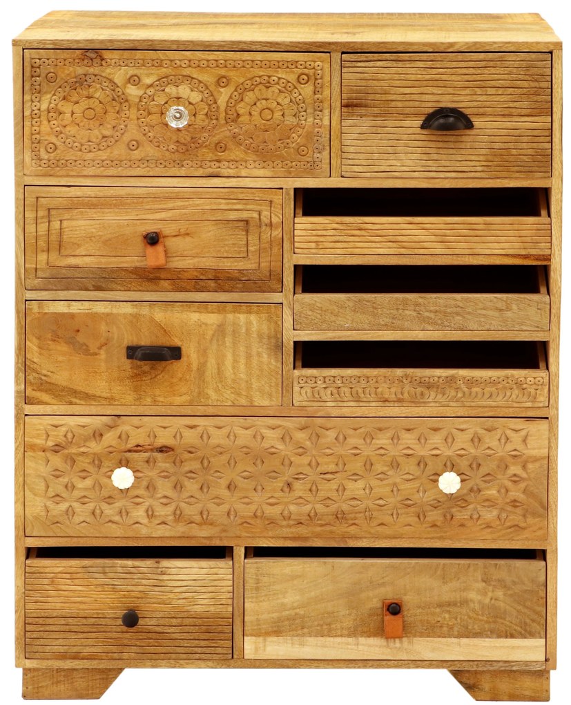 furniture-nabytek.cz - Komoda rustikální z manga 90x115x45