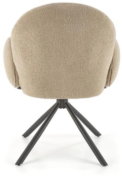 Jedálenská stolička K498 - cappuccino