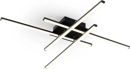 Brilagi - LED stropné svietidlo STRIPES LED/37W/230V čierne