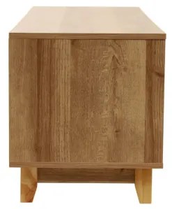 Stolík pod televízor NOTTO s ratanom 849652