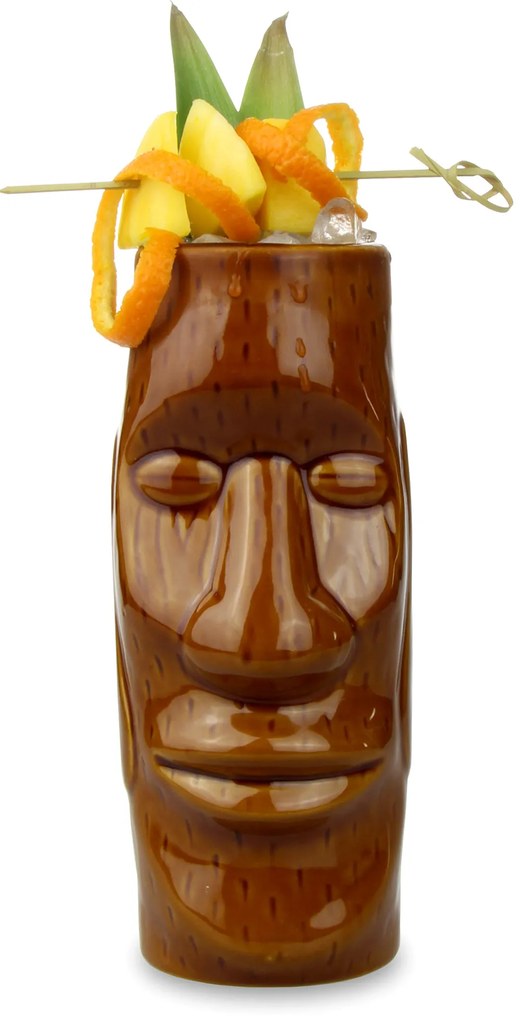 Bar@drinkstuff Tiki pohár , veľkonočný ostrov 415 ml