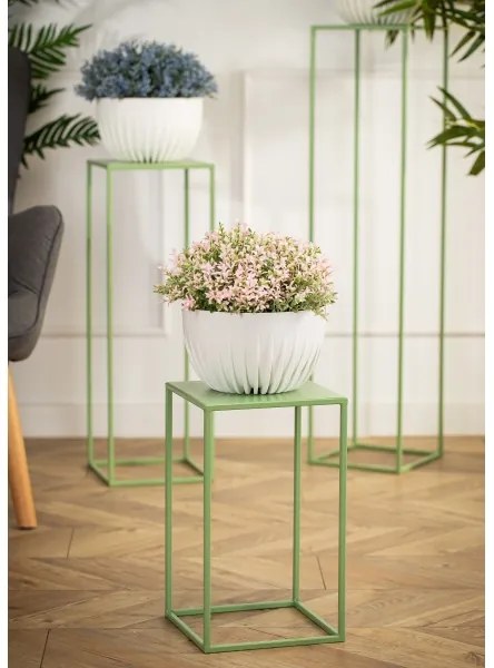 Stojan na kvety 40x24 cm tmavozelená