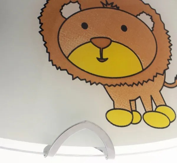 Globo 40607 - Detské stropné svietidlo KIDDY 2xE27ILLU/60W/230V