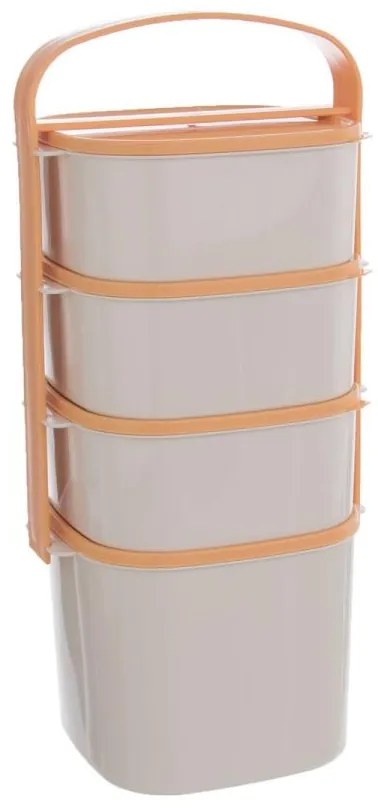 Obedár 1x2l a 3x1,15 l s vekom