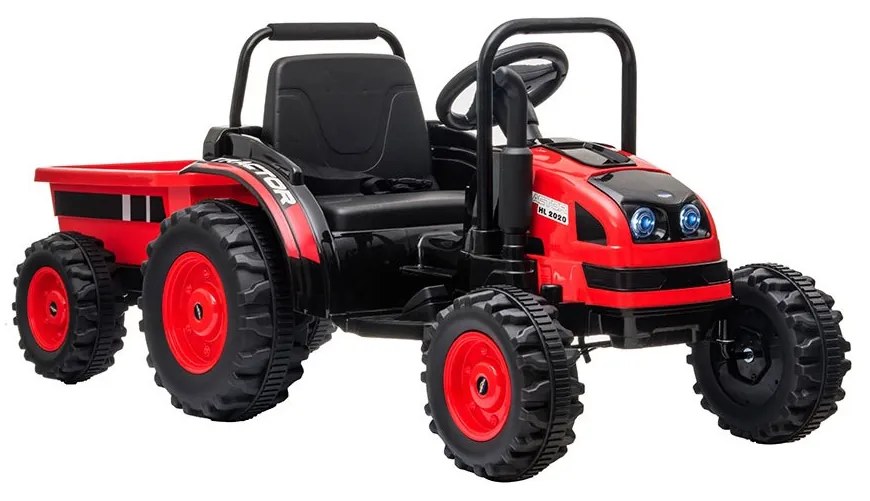 Elektrický traktor BABYMIX red