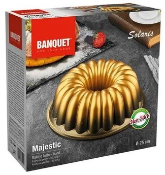 Banquet Forma na bábovku liata MAJESTIC Solaris pr. 25 cm