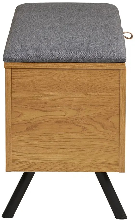 Truhla v dekore duba v prírodnej farbe 92x48x33 cm Barco – House Nordic