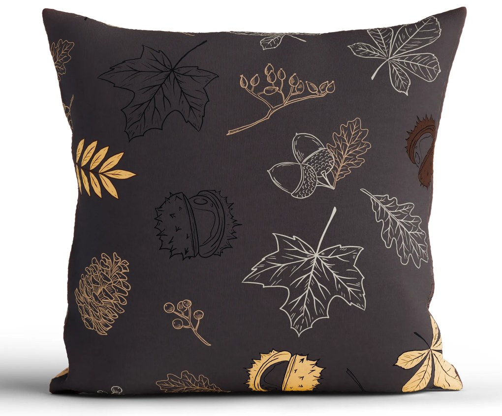 Bavlnená obliečka na vankúš Renforcé 40 × 40 cm - Jesenná elegancia