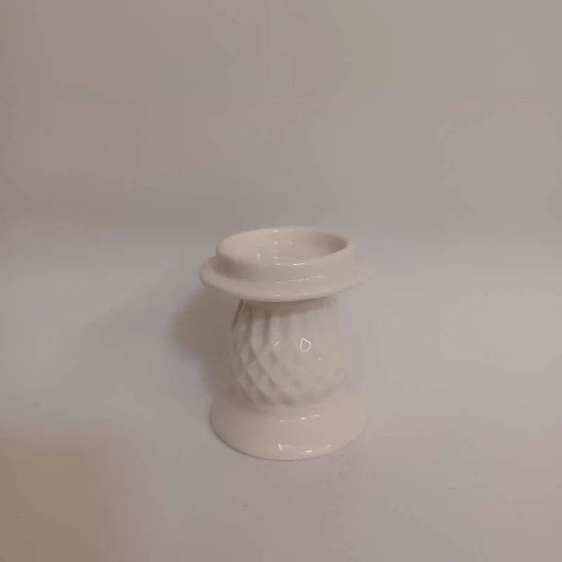 DECOLED Keramický svietnik, 7 x 7 x 6,5 cm