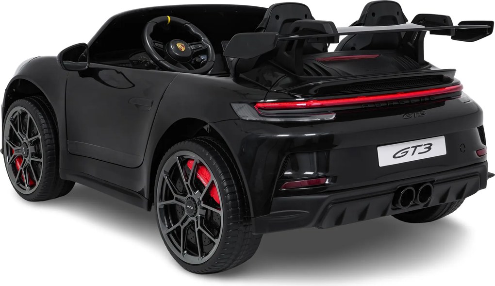Ramiz Porsche 911 GT3 Čierna pretekárske auto pre deti