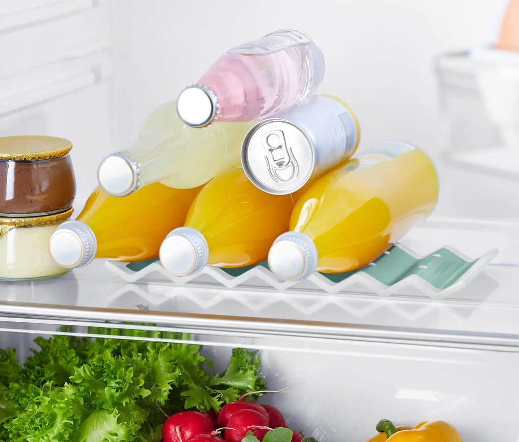 Držiak na fľaše do chladničky