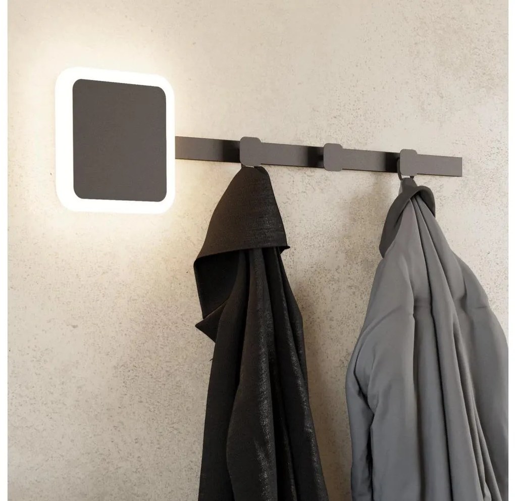 Eglo 99595 - LED Nástenný vešiak so svietidlom CARTIGNANO LED/7,8W/230V