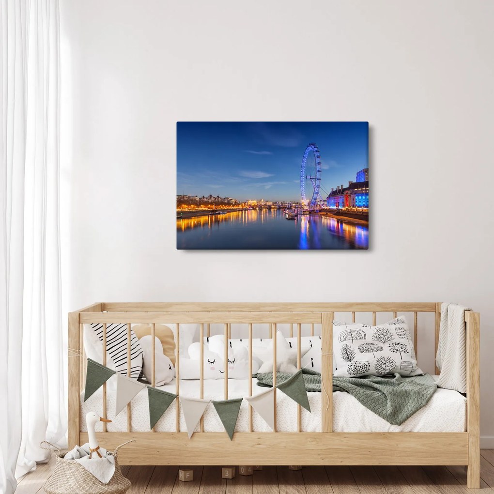 Obraz London Eye (90x60 cm)