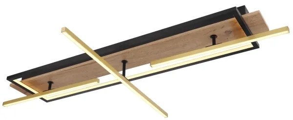 Globo 67296D2 - LED stropné svietidlo BEATRIX LED/48W/230V hnedé