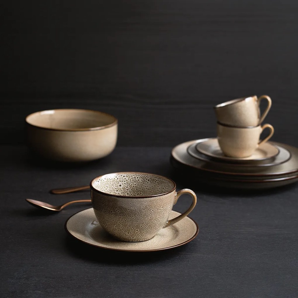 Kávový set 8 ks – Elements Stone - 492564