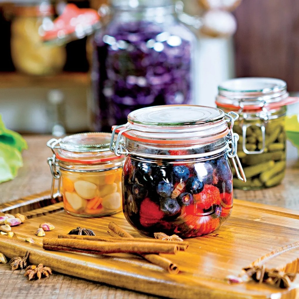 Tescoma Zaváracie poháre s klipsou DELLA CASA, 800 ml, 0,8 l