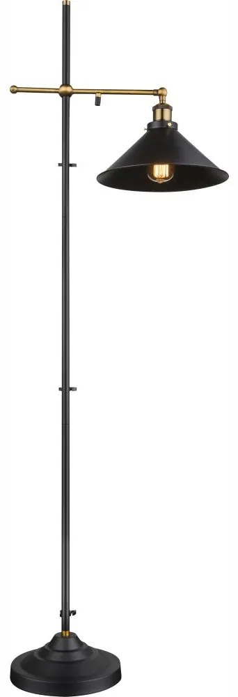 GLOBO 15053S - Stojanová lampa LENIUS 1xE27/60W/230V