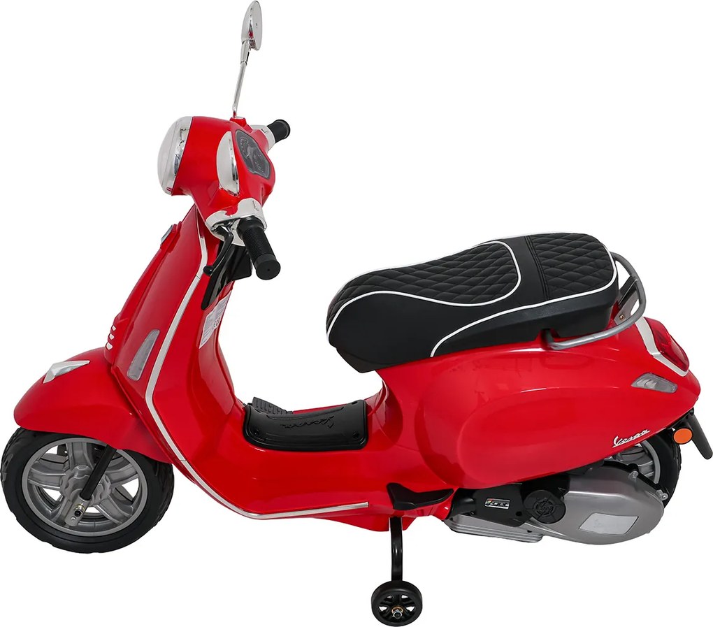 Ramiz Vespa skúter ROMA Červená