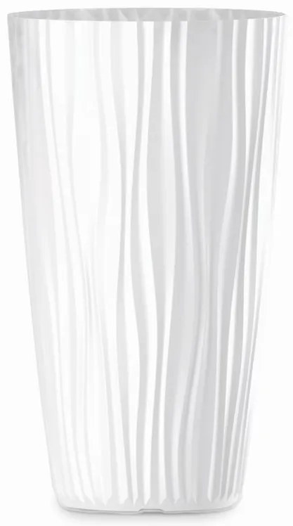 Kvetináč Sahara High 35x60h Biely Ws060