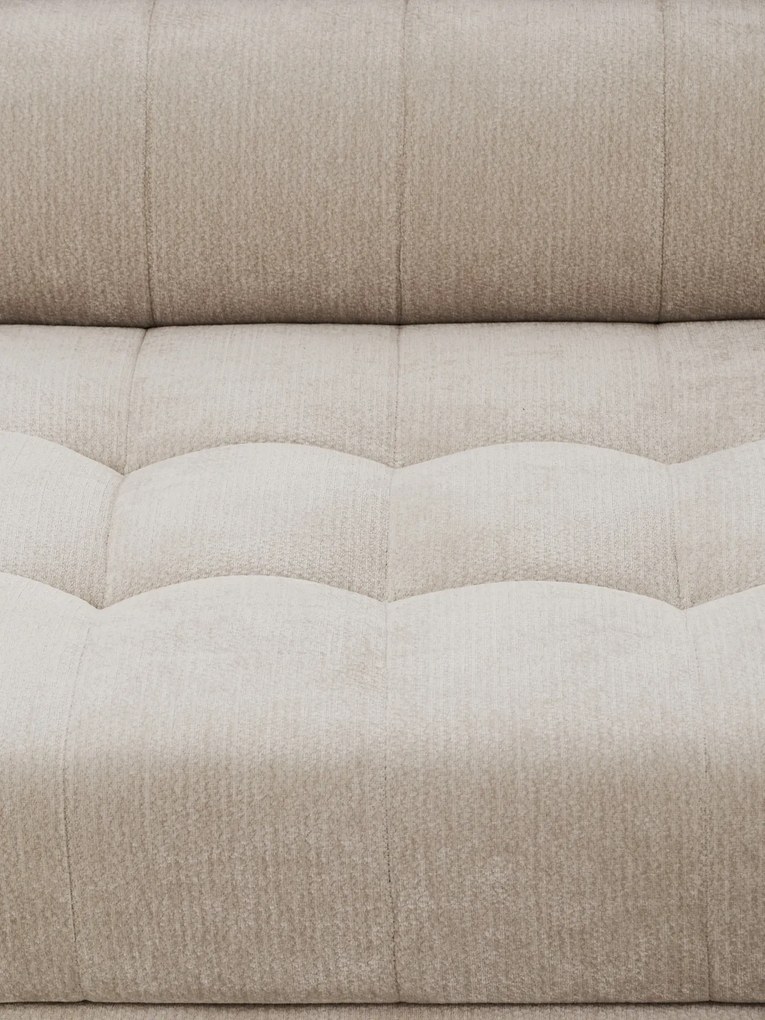 Sofa Nardo s funkciou spania - svetlý béžový šenil Vibe 06