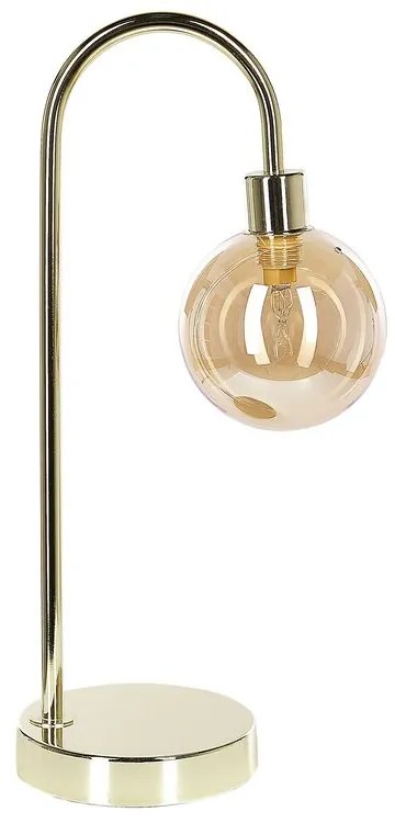 Stolná lampa zlatá RAMIS Beliani