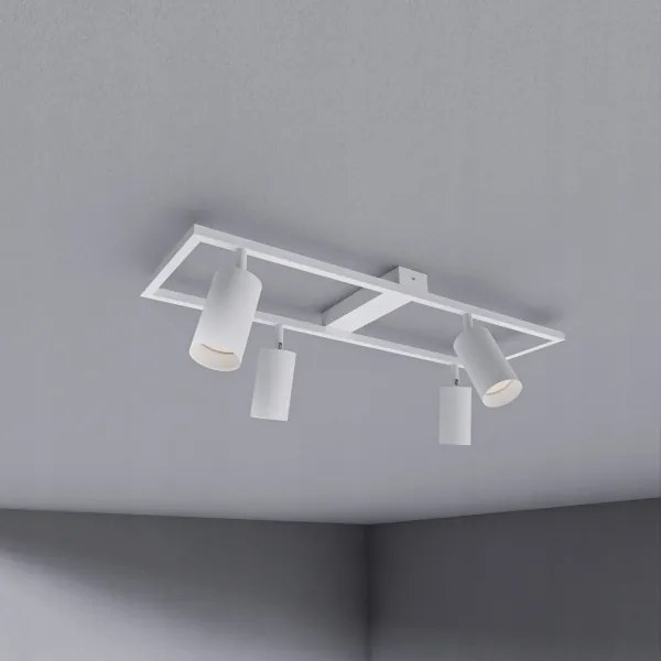 Bodové svietidlo 4xGU10/30W/230V biele