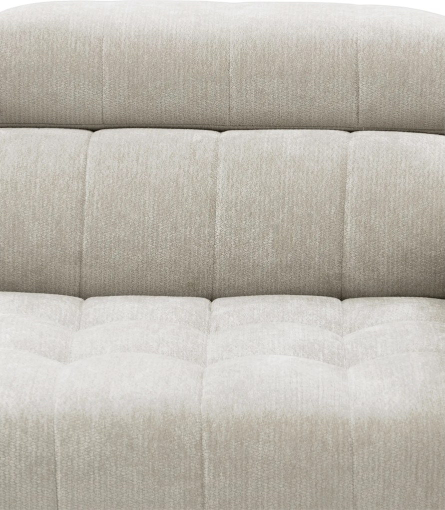 Sofa Nardo s funkciou spania - svetlý béžový šenil Vibe 06