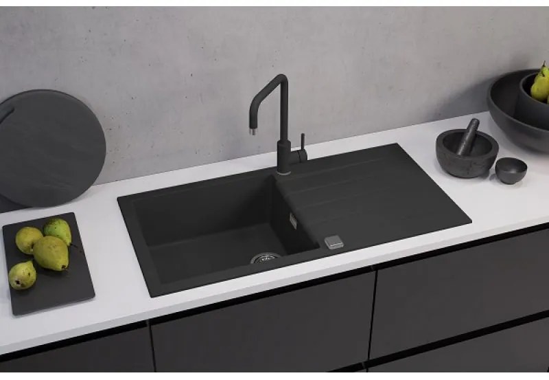 ALVEUS CZ CADIT 50 černý 91 + pop up sifon