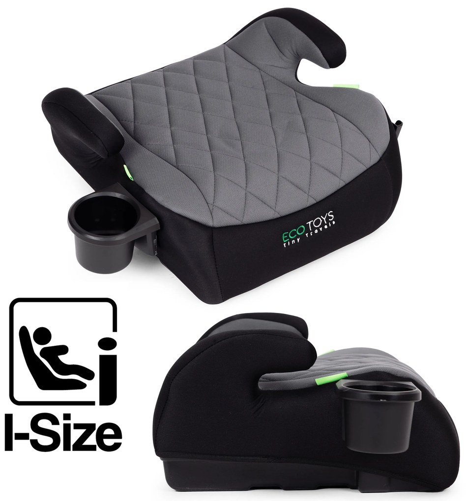 ECOTOYS i-Size Podsedák pre deti 125–150 cm s držiakom