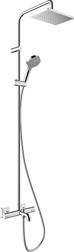 Hansgrohe Vernis Shape, sprchový systém 230 1jet s vaňovým termostatom, chrómová, HAN-26284000