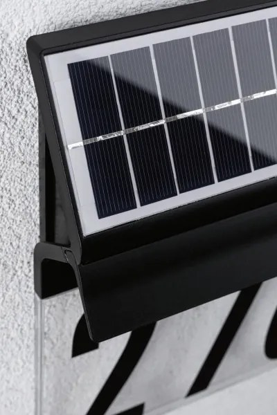 Paulmann 94694 - LED/0,2W IP44 Solárne domové číslo NEDA 3,7V