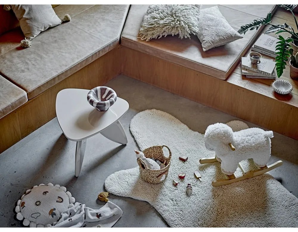 Dekoračný vankúš s prímesou ľanu 35x50 cm Chun – Bloomingville