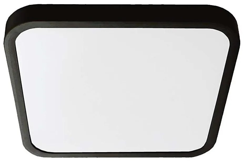 V-Tac LED Kúpeľňové stropné svietidlo LED/18W/230V 4000K IP44 25x25 cm čierna VT1638