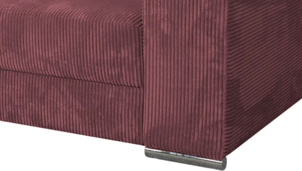 Pohovka Richard, tmavo ružová látka