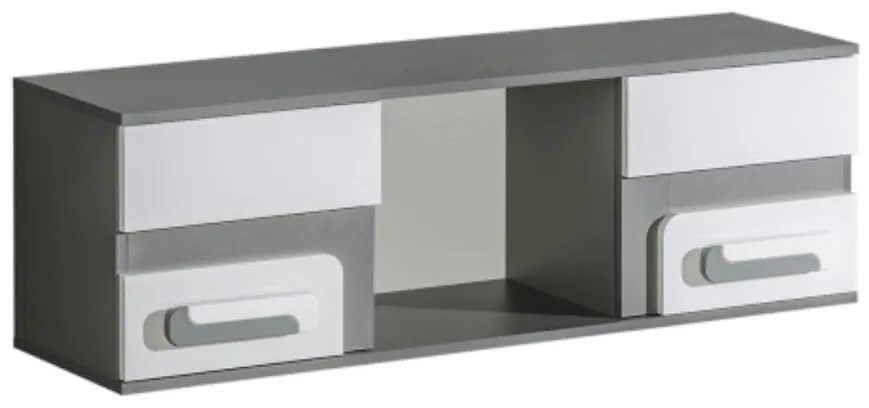 Polička Apetito 120 antracit nr-10