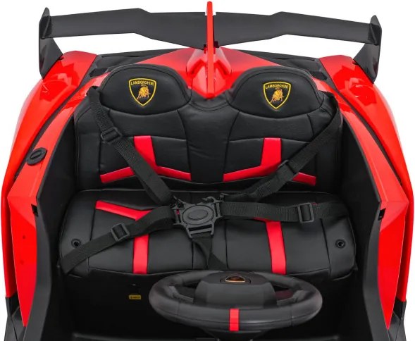 Elektrické autíčko Lamborghini Veneno červené