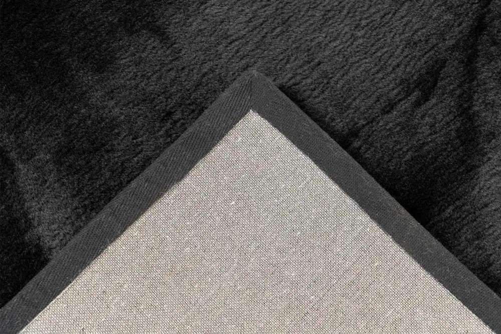 Lalee Kusový koberec Paradise 400 Black Rozmer koberca: 160 cm KRUH