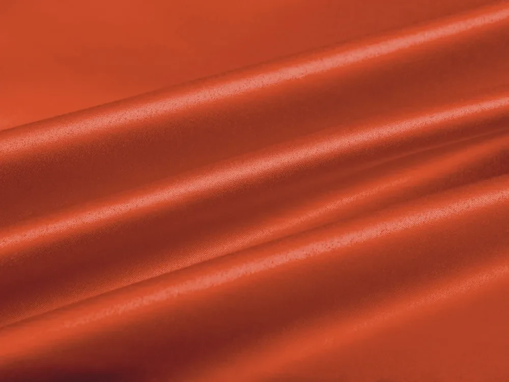 Biante Saténový záves LUX-L045 Tehlovo červený 140x240 cm