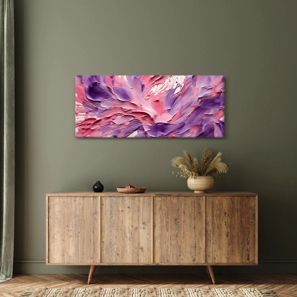 Obraz - Romantická abstrakcia (120x50 cm)