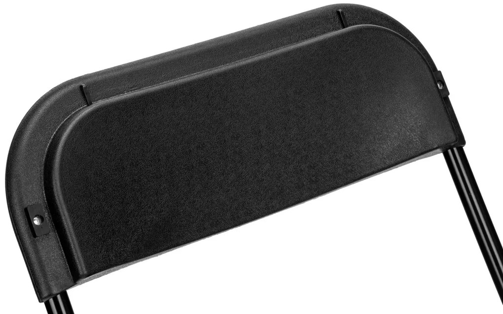 Skladacia cateringová stolička Simplo čierna