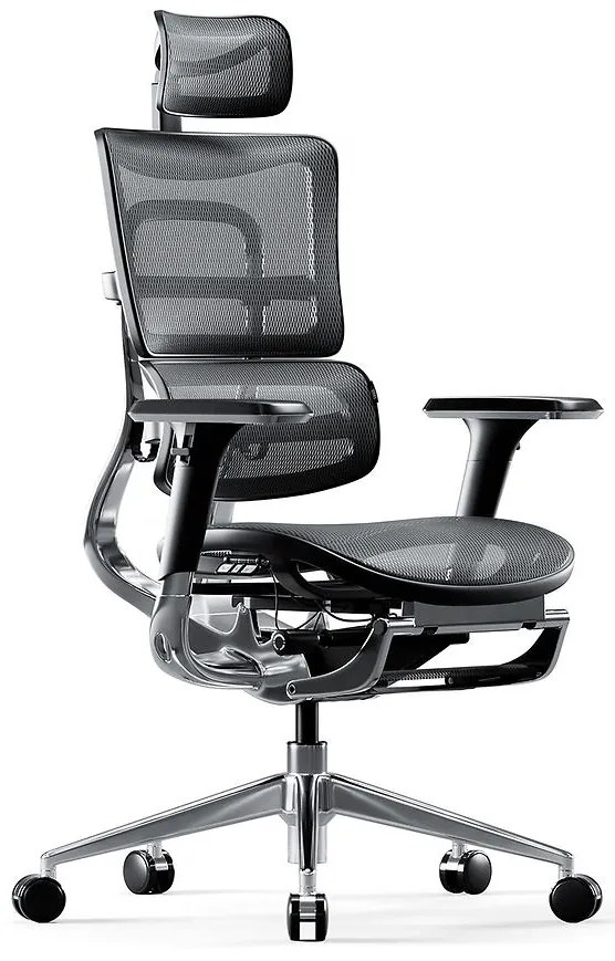 Kancelárske kreslo V-Master čierna/šedá