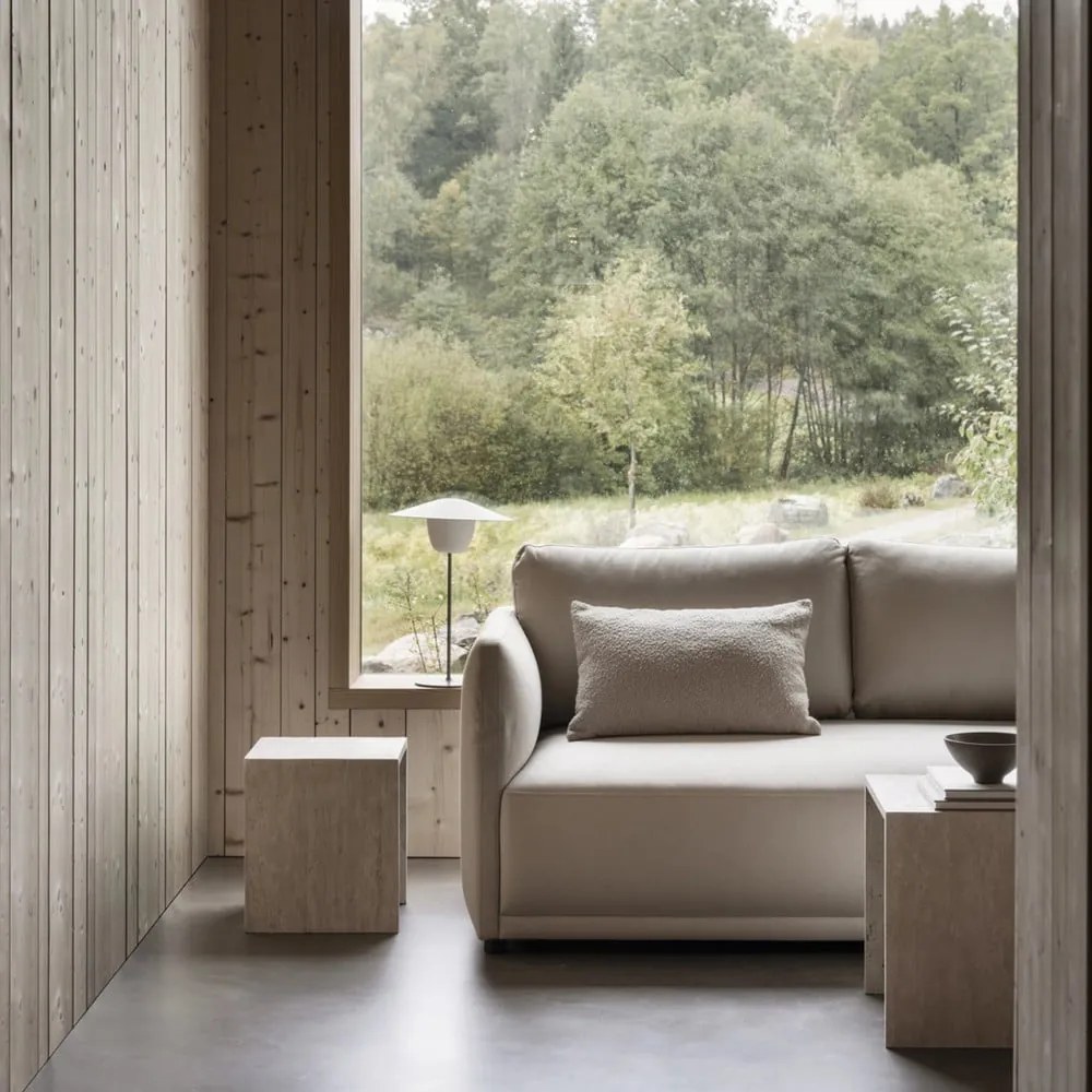 Kamenné odkladacie stolíky v súprave 2 ks 45x45 cm VARU – Blomus