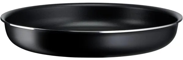 Tefal - Sada panvíc 3 ks INGENIO EASY COOK & CLEAN BLACK