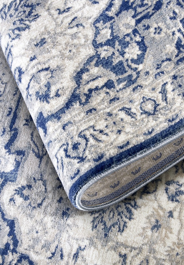 Behúň Villeroy & Boch 106122 Cream, Blue, 80x240, modrá, obývacia izba, Villeroy & Boch