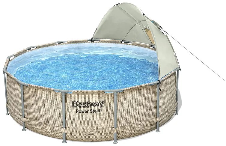 Bestway Power Steel, Ø 396 x 107 cm, s príslušenstvom (100352188)