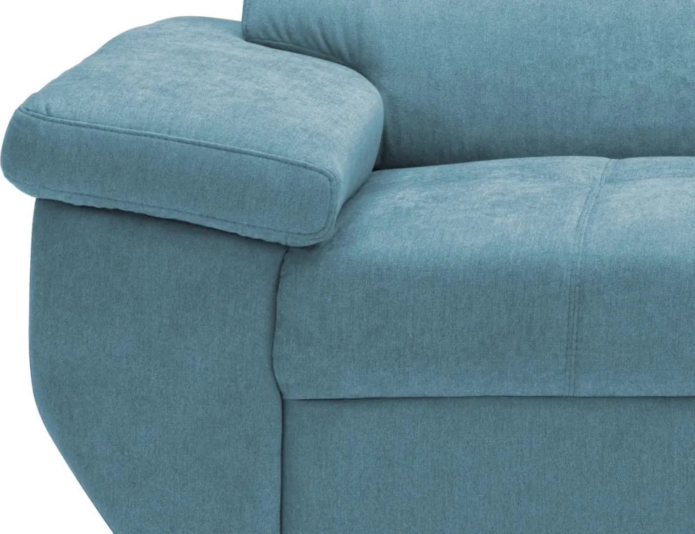 Dvojsedák Speedway, azúrovo modrá látka