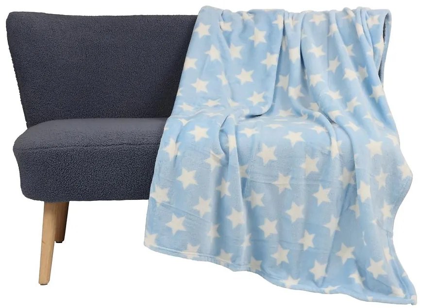 Deka Astra 37 modrá/ecru 120x150 Merkury Home