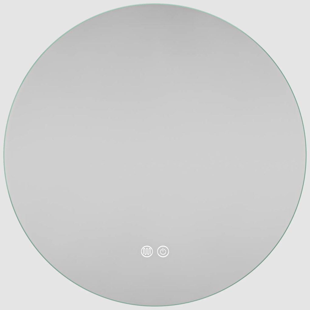 Erga Sofia, okrúhle LED zrkadlo 60cm, 1380 lm, 3 farby svetla, ERG-V01-207-6060